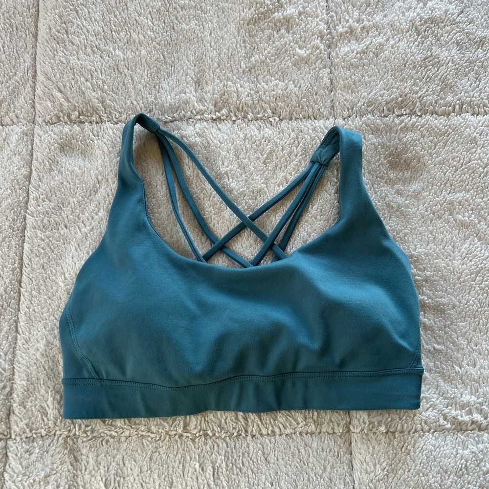 Victoria’s Secret On Point Crossback Sports Bra Teal